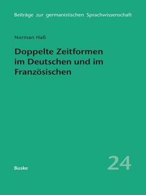 cover image of Doppelte Zeitformen im Deutschen und im Französischen